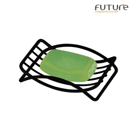 Imagen de JABONERA de Mesada Negra FUTURE 13cm x 9.5cm