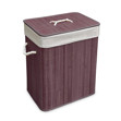 Imagen de Cesto de Ropa Bambú RECTANGULAR GRANDE 40x30x55cm