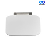 Imagen de ASIENTO para Ducha Rebatible Aluminio Blanco 38x43.5x49.5cm H
