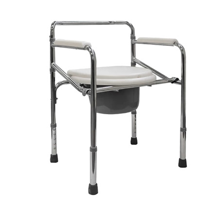 Imagen de SILLA c/Balde y Tapa Plastica Blanco