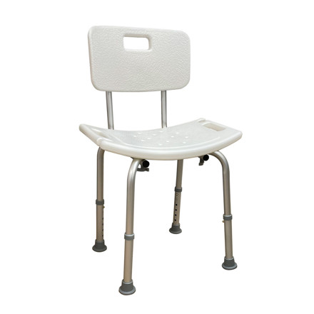 Imagen de SILLA c/Patas Regulable Aluminio Blanco