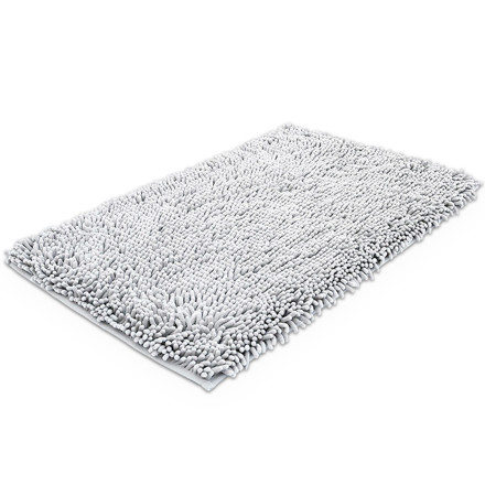 Imagen de Alfombra Chenille Blanca 40x60cm