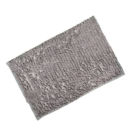 Imagen de Alfombra Chenille Gris 40x60cm