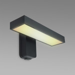 Imagen de APLIQUE Led 18w Movil Calido Negro 30cm