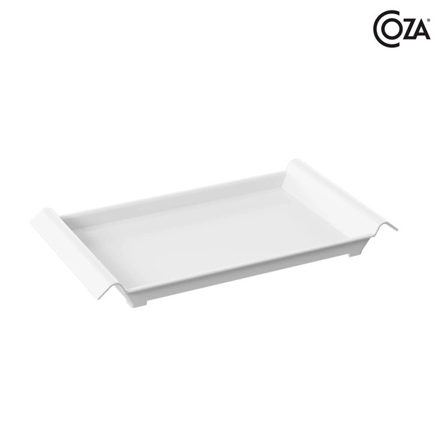 Imagen de BANDEJA Blanca c/Asas Rectagular COZA 45x29.5x5cm H