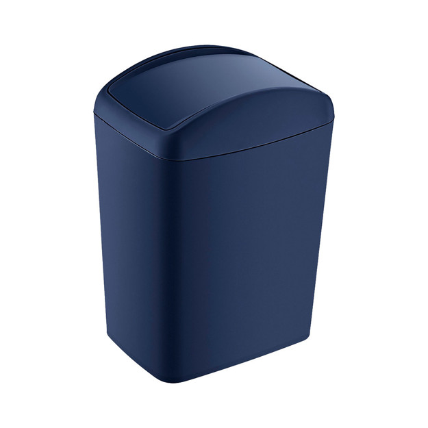 Imagen de PAPELERA 20Lts Plastica Vaiven Azul 28x35x51cm H