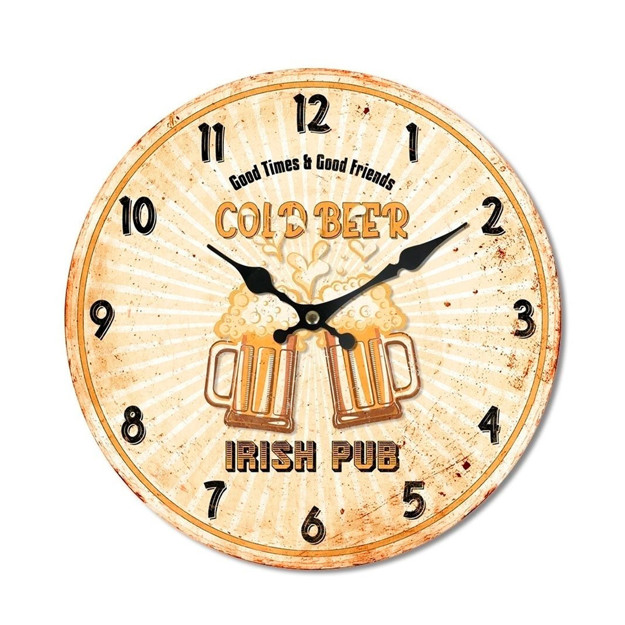 Imagen de RELOJ de Pared Cold Beer Ø29x3.5cm