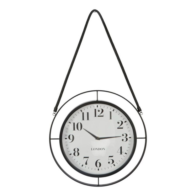Imagen de RELOJ de Pared Metalico con Lazo Ø38x6cm Prof