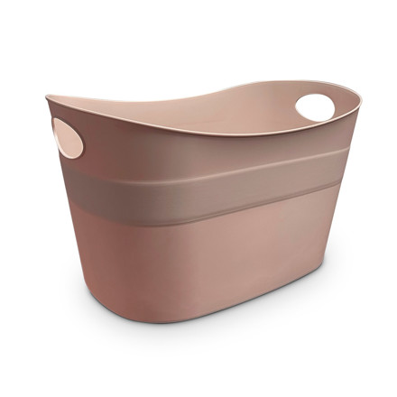 Imagen de CESTO Multiuso c/Asas Liso Rosado