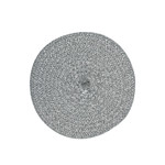 Imagen de Cesto Organizador con Tapa Gris Chico Ø20x13cm H