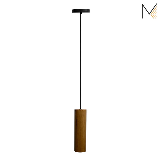 Imagen de COLGANTE GU10 Point Castaño 25cm H
