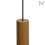 Imagen de COLGANTE GU10 Point Castaño 25cm H