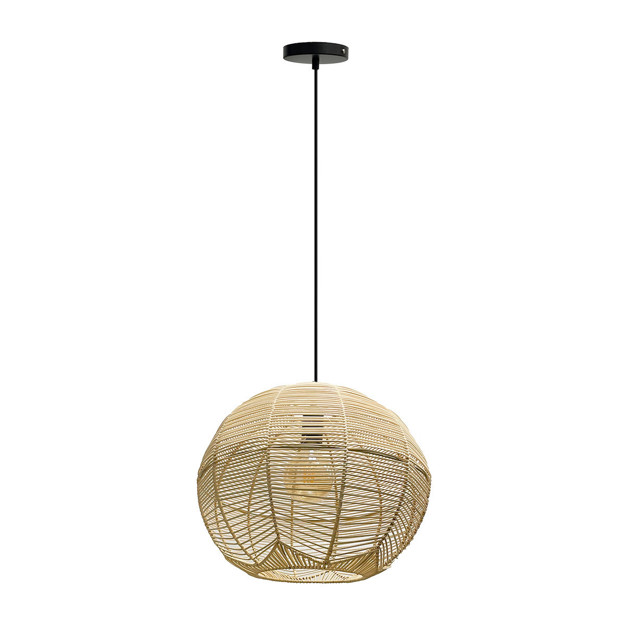 Imagen de COLGANTE Zen 1 Luz E27 Fibras Naturales 42cm