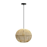 Imagen de COLGANTE Zen 1 Luz E27 Fibras Naturales 42cm