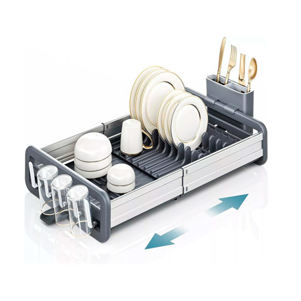 Imagen de ESCURREPLATOS de Mesada GALA Extensible 34.5-53.5x35x11.5cm H