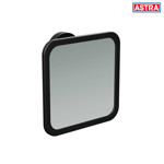 Imagen de ESPEJO Duchero Negro con Ventosa Adhesiva Astra 17x17x7cm Prof.