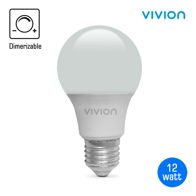Imagen de LÁMPARA LED Bulbo 12w E27 Fría Dimerizable Vivion