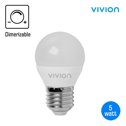 Imagen de LÁMPARA LED Gota 5w E27 Fría Dimerizable Vivion