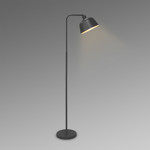 Imagen de LAMPARA de Pie Metal Negro 150cm H