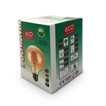 Imagen de LÁMPARA LED Globo Vintage Ambar 10w E27 Cálida Eco