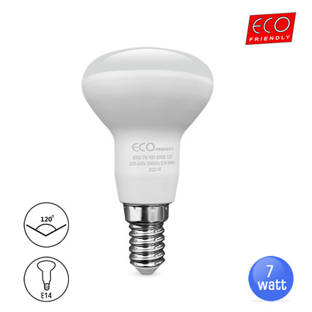 Imagen de LÁMPARA LED R50 7w E14 Fría Eco