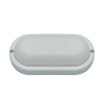 Imagen de LED Tortuga 15w Plastica Oval Blanca Fria 9.5x19.5x4cm H