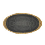 Imagen de Organizador Oval Grande Fibras Bicolor 35x24x10cm H