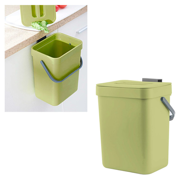 Imagen de PAPELERA de Colgar 3Lts Verde