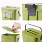 Imagen de PAPELERA de Colgar 3Lts Verde