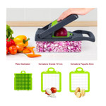 Imagen de RALLADOR Picador de Verduras Multisuo Gris 32x11x11 h cm