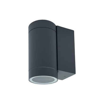 Imagen de Reflector 1xGU10 de Aplicar Gris Aluminio Ø6.5cm