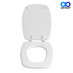 Imagen de TAPA WC Blanco Madera Laqueada Herraje Metal Monaco