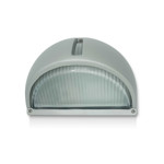 Imagen de TORTUGA E27 Polo Gde. Aluminio Gris 22x13cm