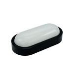 Imagen de TORTUGA LED Oval 15W ECO Fría Negra 20x10cm IP65