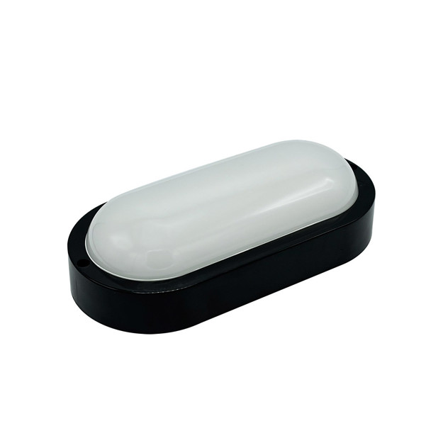 Imagen de TORTUGA LED Oval 15W ECO Fría Negra 20x10cm IP65