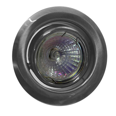 Imagen de SPOT Embutir p/Dicroica Redondo Movil Acero Ø9.5cm
