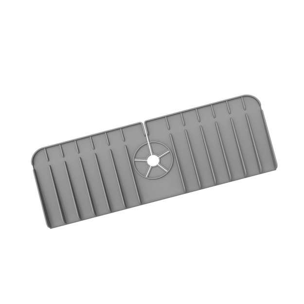 Imagen de Vertedor para Pileta en Silicona Gris 14x36.5cm