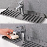 Imagen de Vertedor para Pileta en Silicona Gris 14x36.5cm