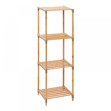 Imagen de ESTANTERIA x 4 Estantes Madera/Plastico 38x30x119cm H