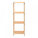 Imagen de ESTANTERIA x 4 Estantes Madera/Plastico 38x30x119cm H