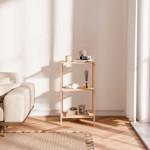 Imagen de ESTANTERIA x 3 Estantes Madera/Plastico 38x30x81cm H