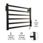 Imagen de CALIENTA Toallas Escalera Negro c/Timer c/Regulador de Temperatura