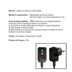 Imagen de CALIENTA Toallas Escalera Negro c/Timer c/Regulador de Temperatura