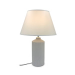 Imagen de LAMPARA Ceramica c/Pantalla Delfos 49cm h