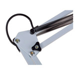 Imagen de LAMPARA de Arquitecto con Morsa BLANCA 56cm h