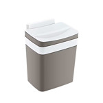 Imagen de PAPELERA para colgar 4 Lts Marron 18x13x21cm H
