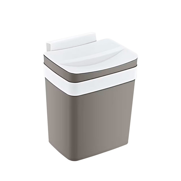 Imagen de PAPELERA para colgar 4 Lts Marron 18x13x21cm H