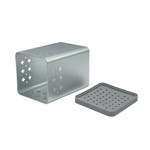 Imagen de Cubiertero de Mesada Aluminio 10x10x14cm H