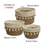 Imagen de CESTO Turco Grande Ø29cm x h20cm