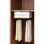 Imagen de CESTA Colgante p/estante Negro 30x25x19cm